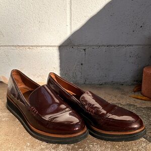 Women’s Burgundy Loafers